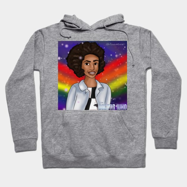 Super Space Gay (with background) Hoodie by SBMaskedArtist